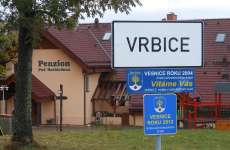Okraj obce Vrbice